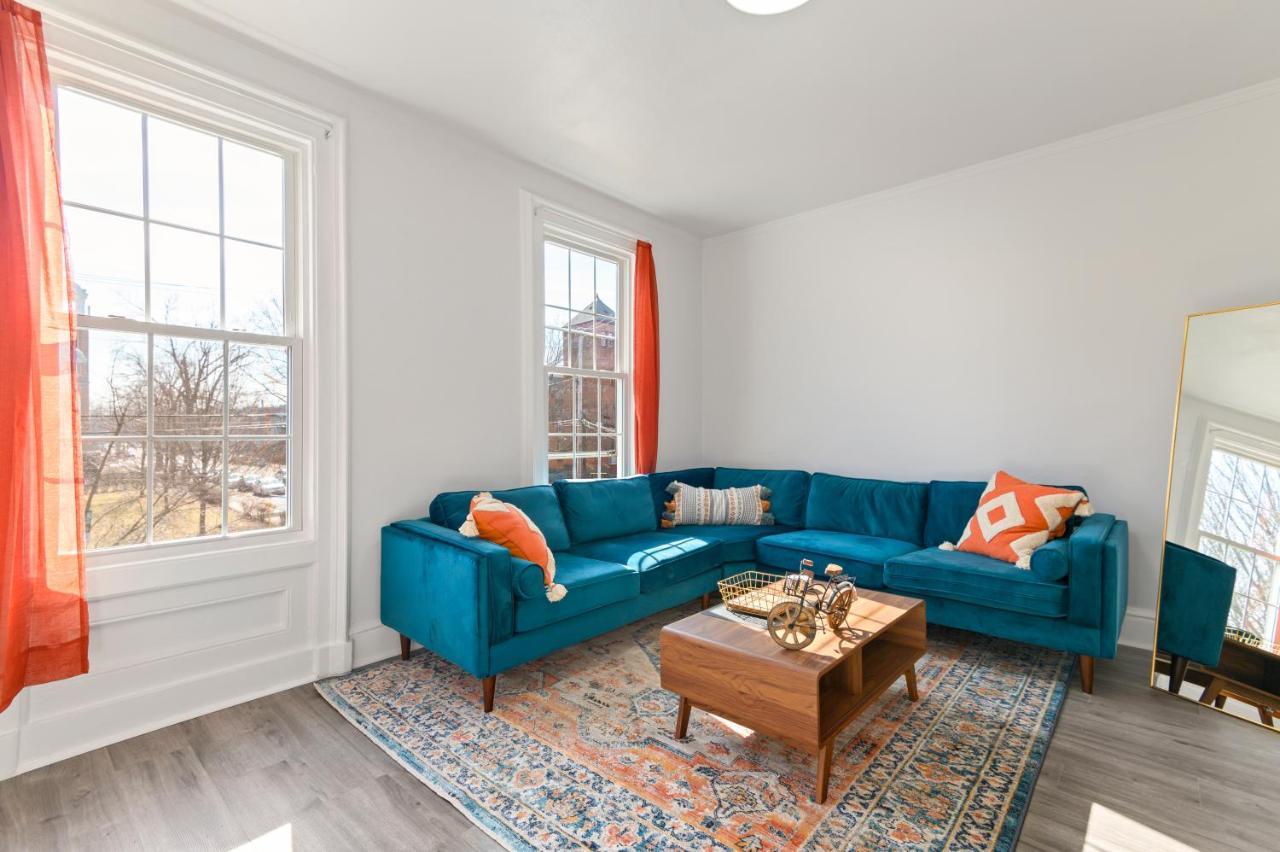 Orange Oasis In The Heart Of East Rock With Free Parking Near Dt And Yale Leilighet New Haven Eksteriør bilde